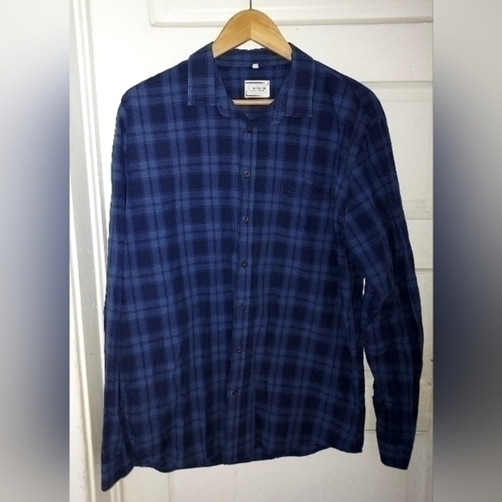 Frank & Oak  Rue St-Viateur Botton up Shirt Size L lot of 2